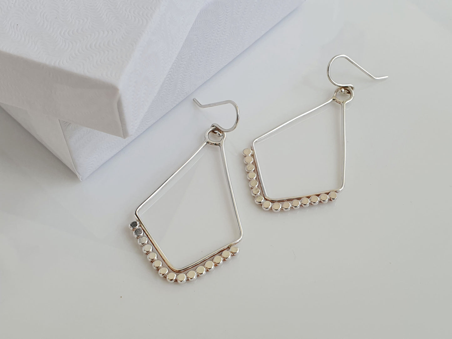 Dotted Diamond Earrings