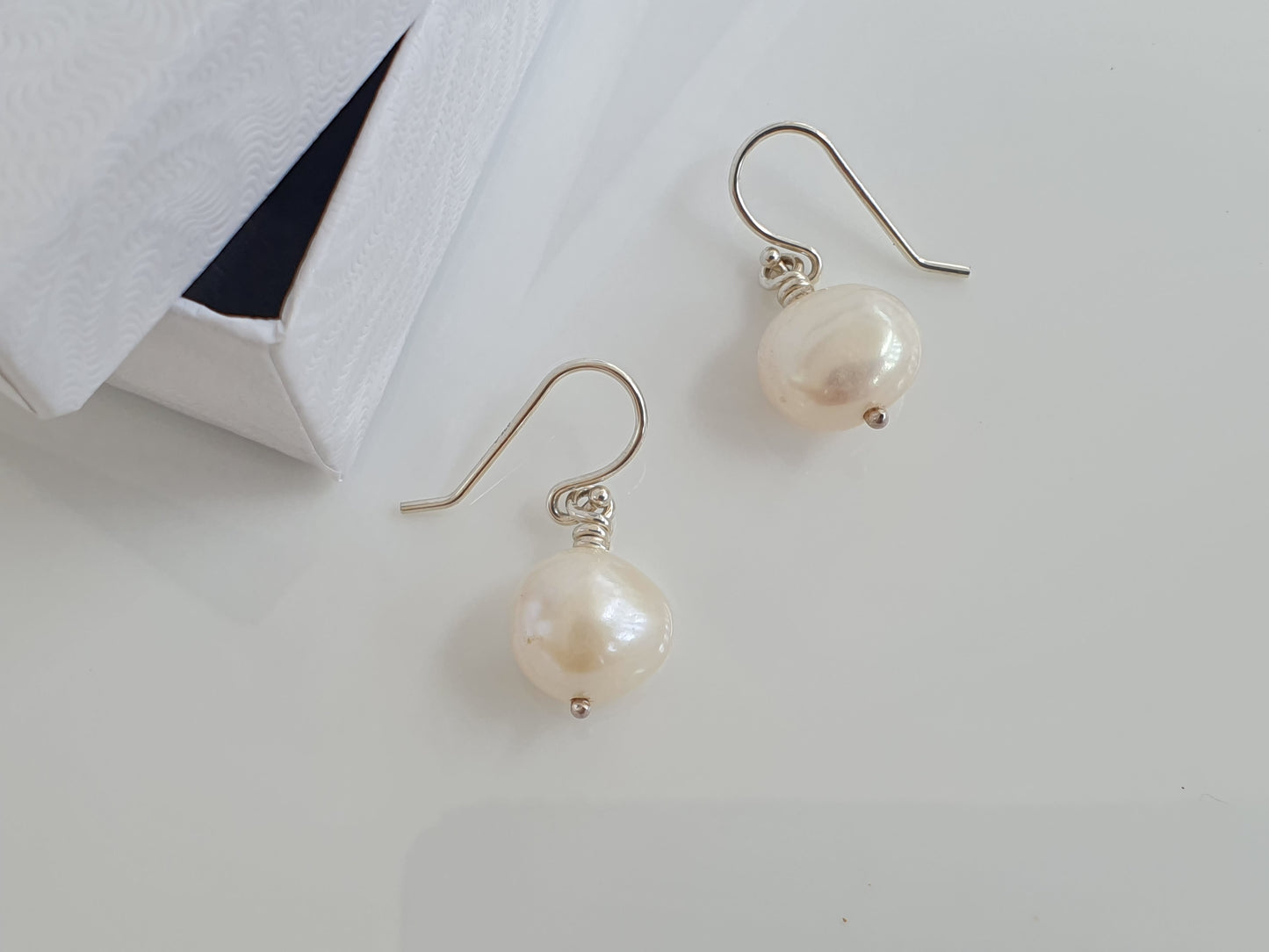 Pearl Droplet Earrings