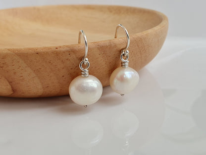 Pearl Droplet Earrings