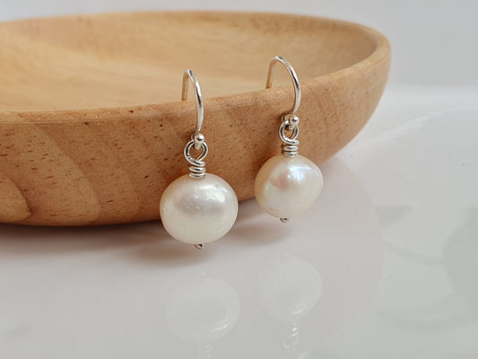 Pearl Droplet Earrings