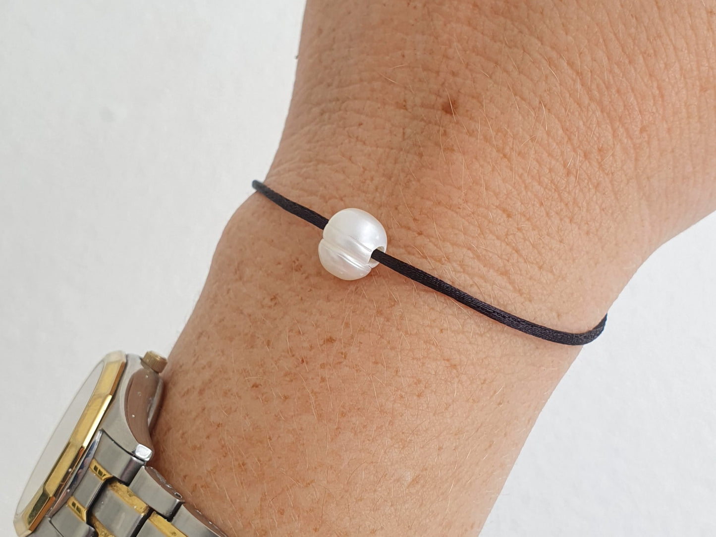 Pearl Cord Bracelet