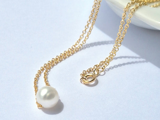 Gold Filled Freshwater Pearl Necklace