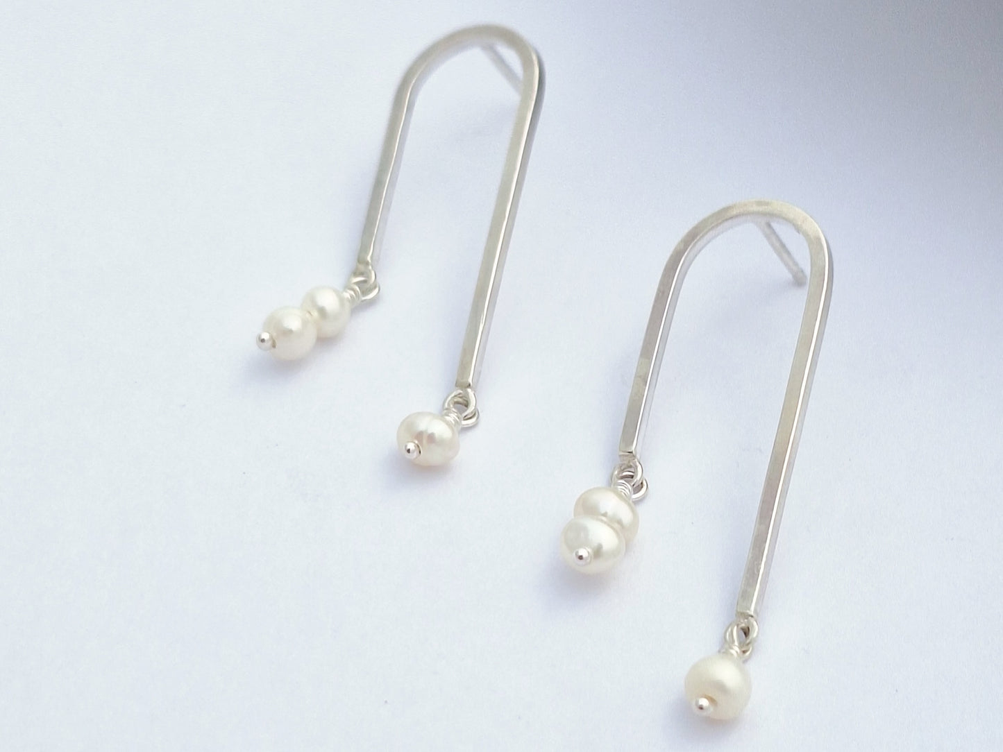 Pearl Rainbow Earrings