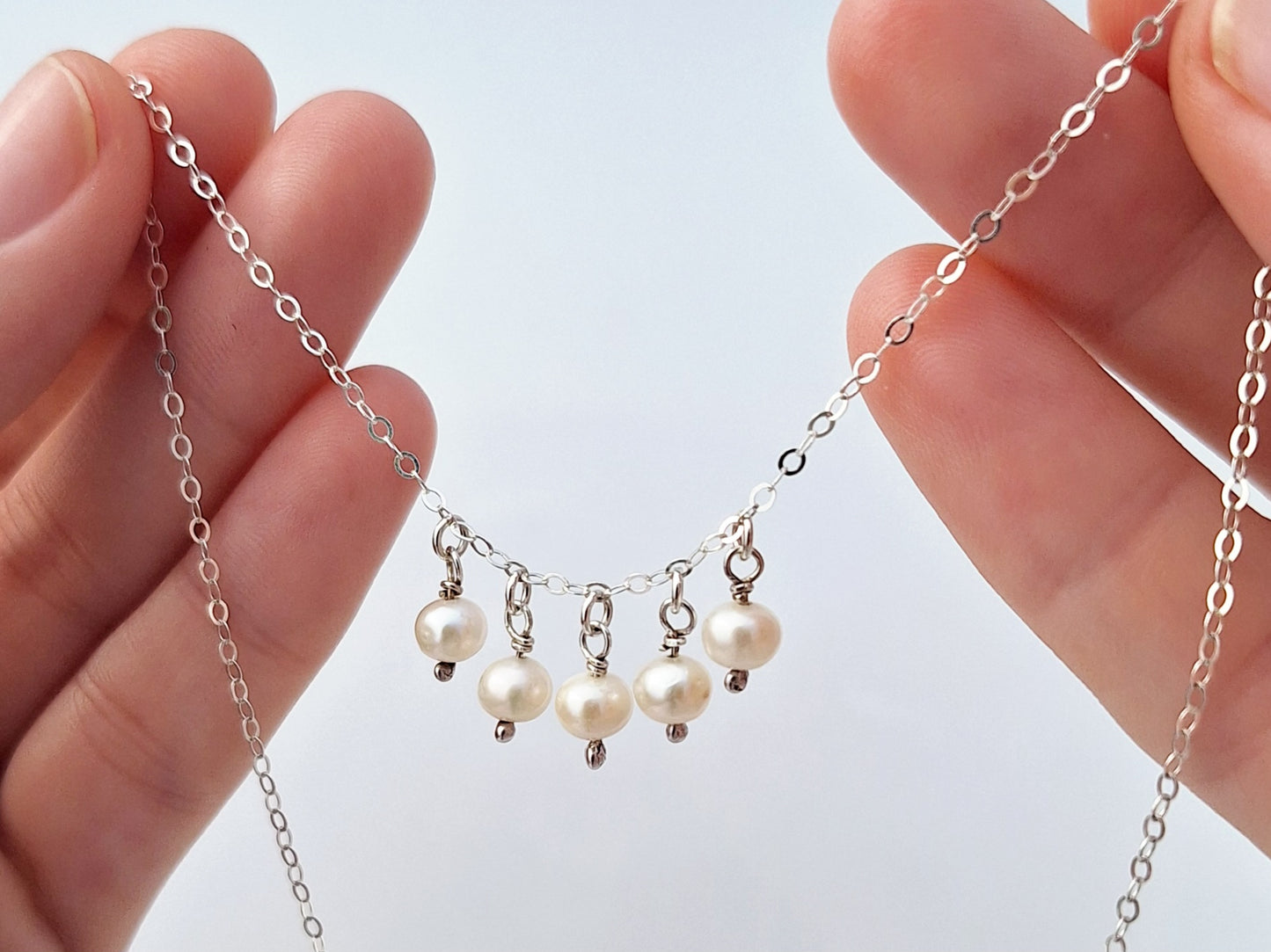 Pearl Droplet Necklace