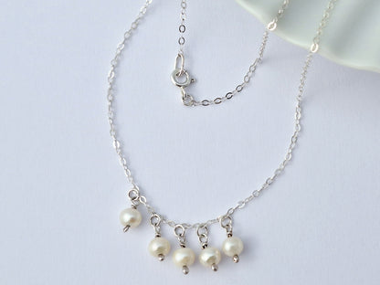 Pearl Droplet Necklace