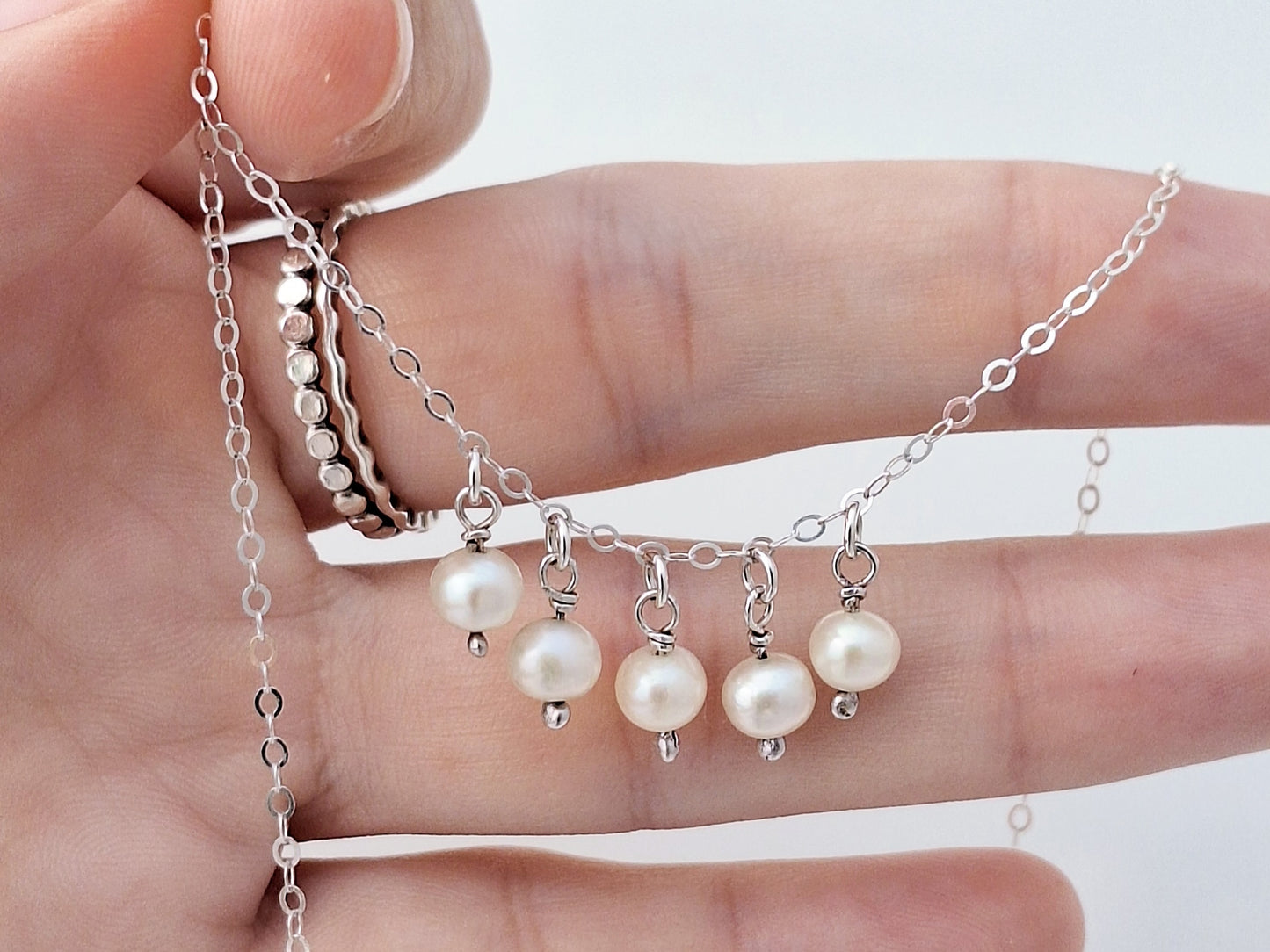 Pearl Droplet Necklace