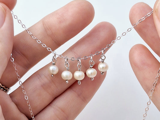 Pearl Droplet Necklace