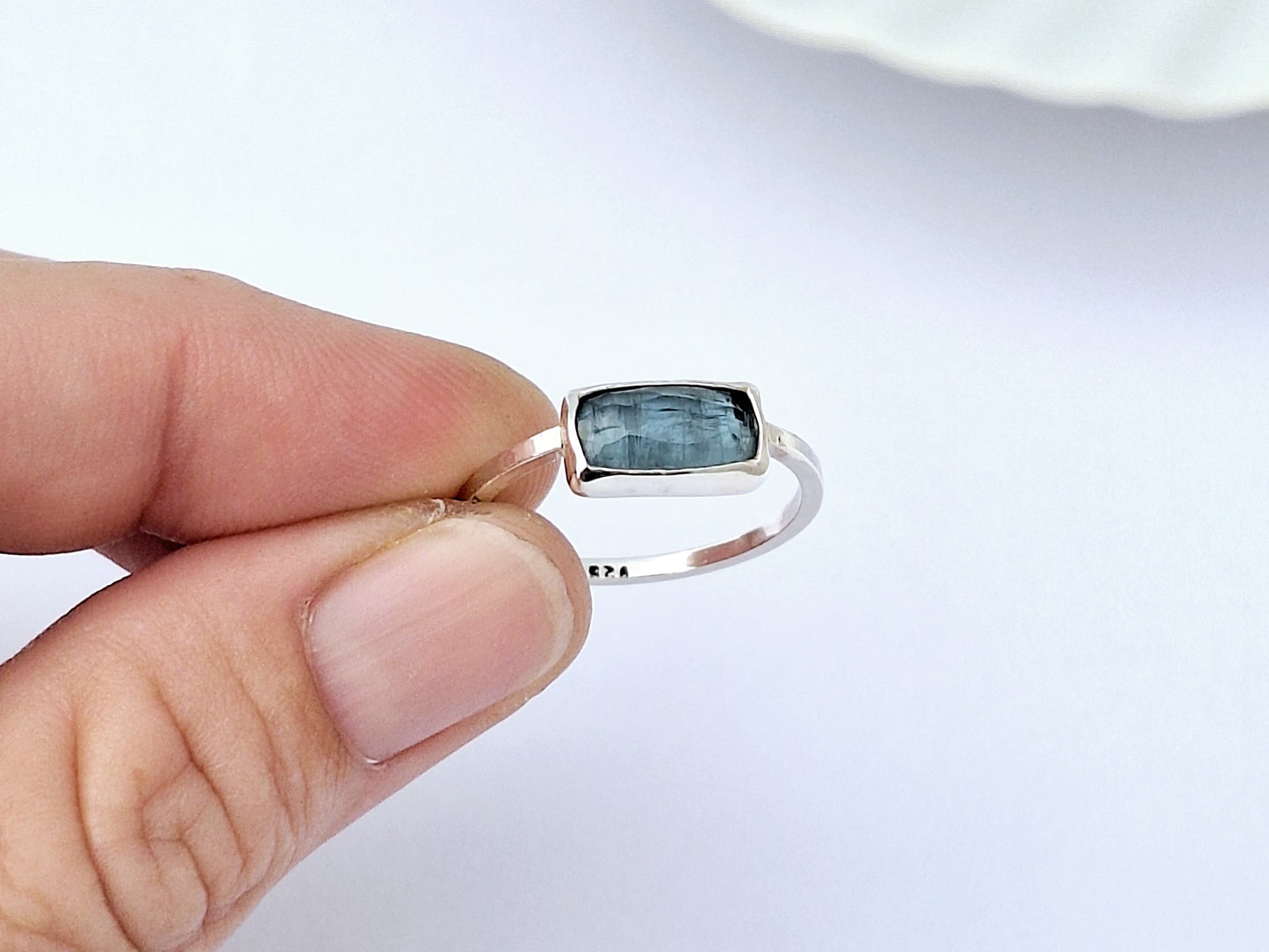 Baguette Kyanite Ring