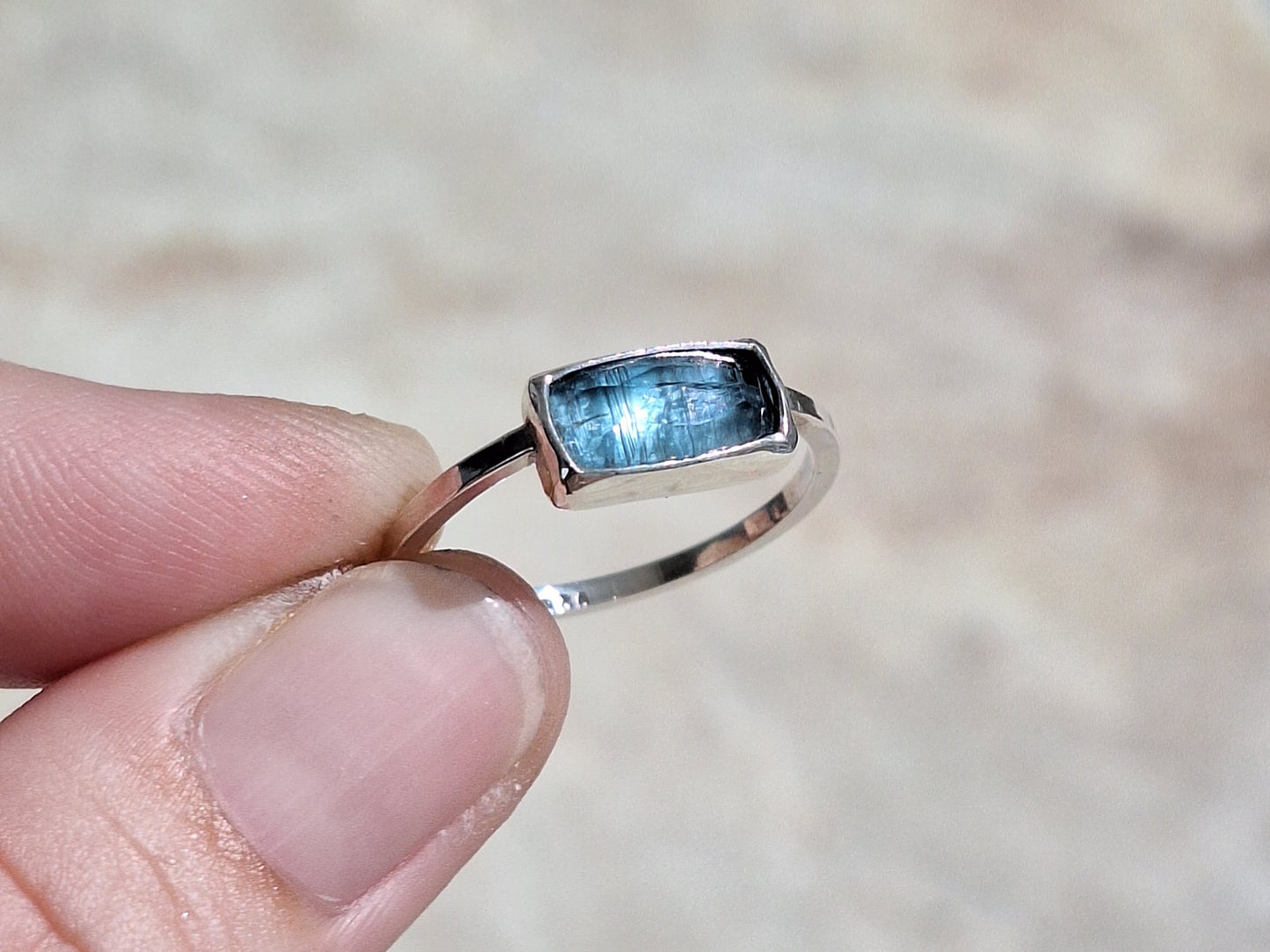 Baguette Kyanite Ring