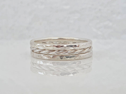 Twisted Ring Stack